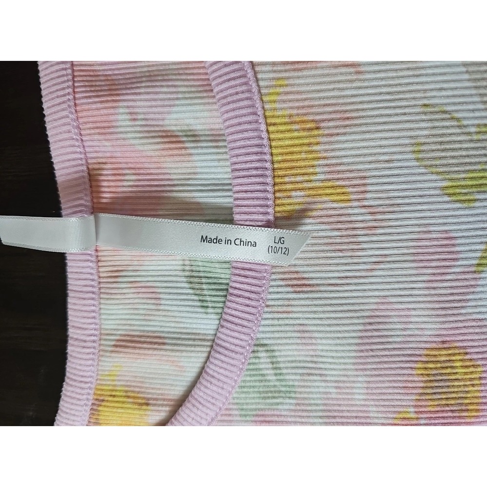 Flora‎ Nikrooz Women's Soft Stretch Short Sleeve Sleep Dress Pink Floral  Size L - Picture 6 of 12